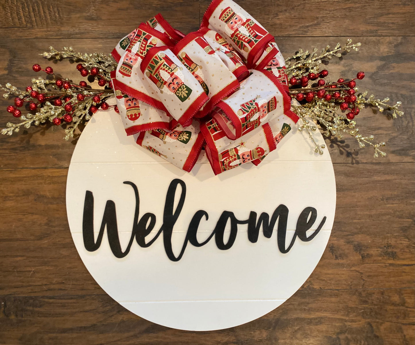 Christmas Welcome Door Hanger