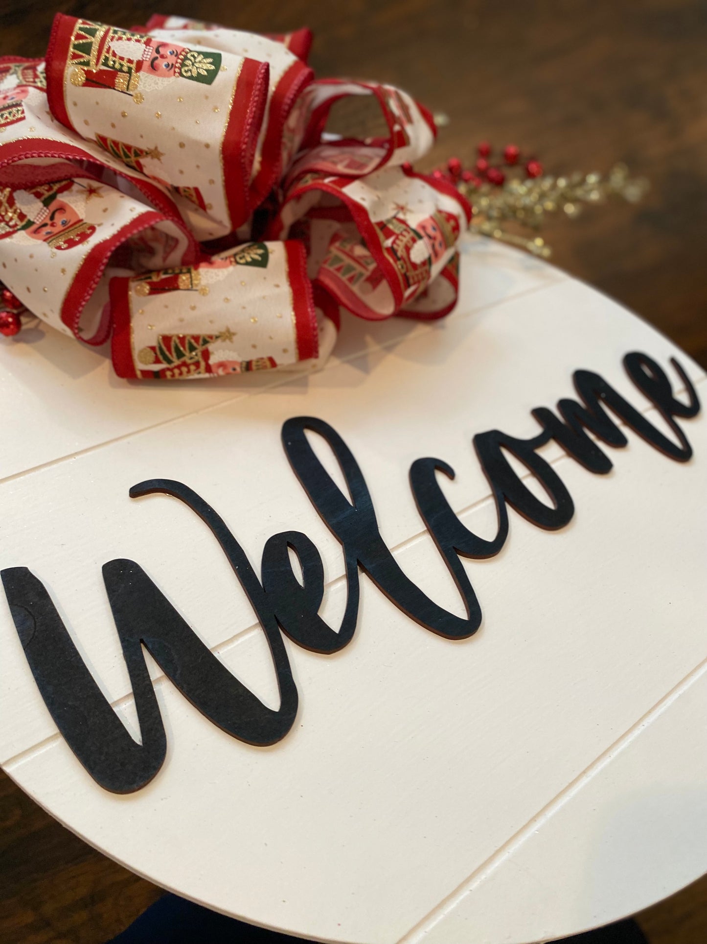 Christmas Welcome Door Hanger