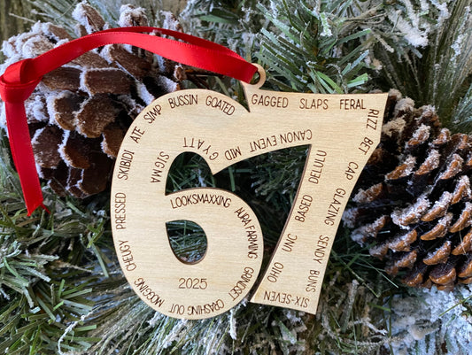 #67 Christmas Ornament