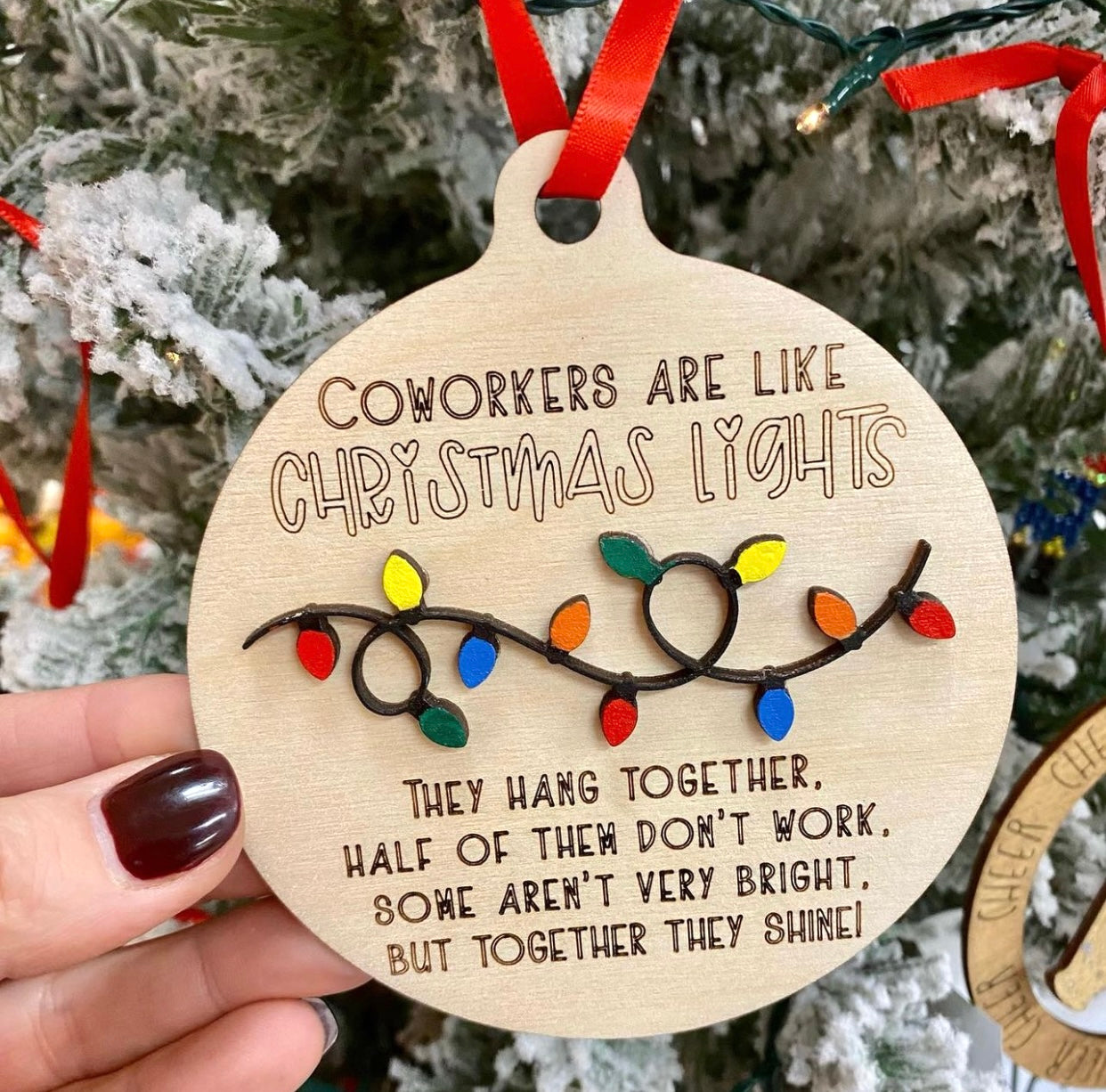 Funny Co-Worker Ornament