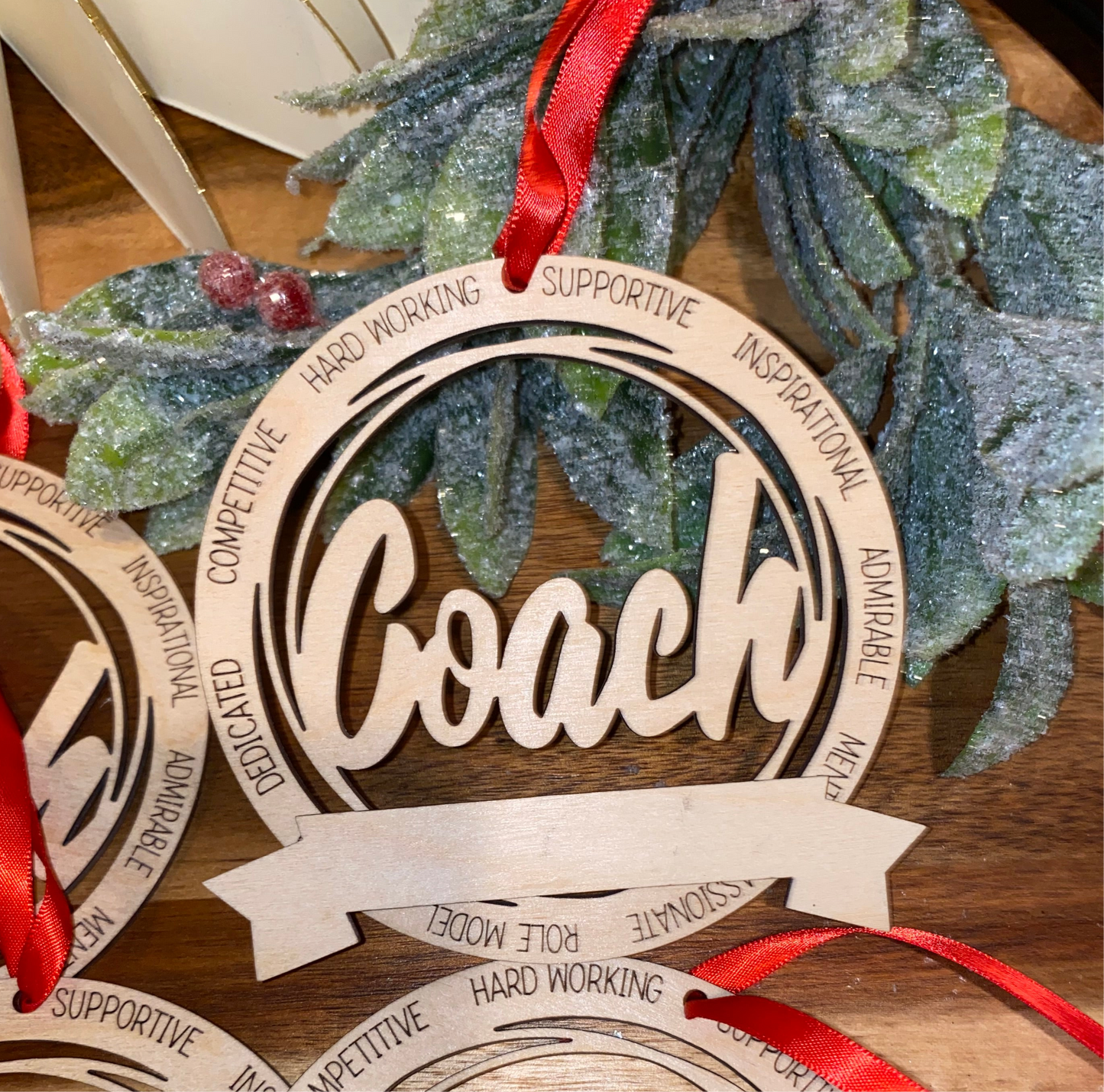 Coach Ornament