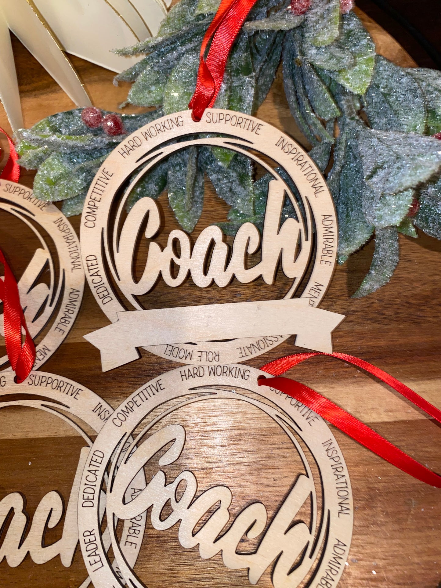 Coach Ornament