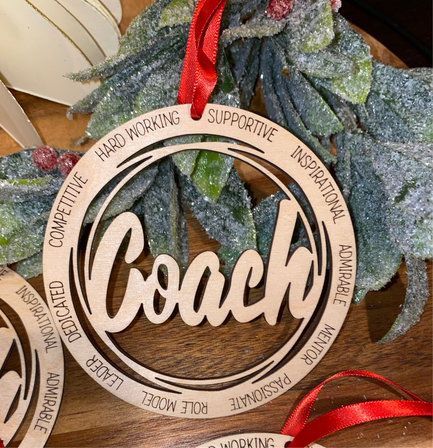 Coach Ornament